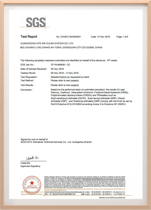 Pocket filter manufacturer