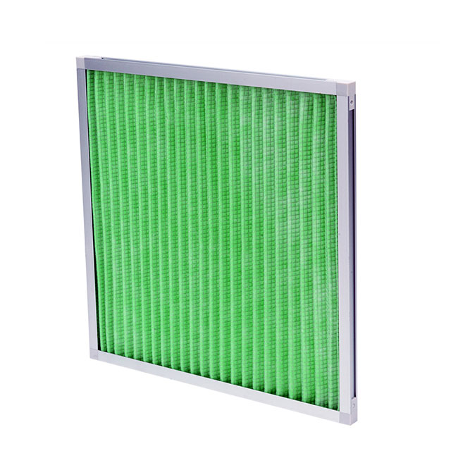 Galvanized Frame Pleated Filter