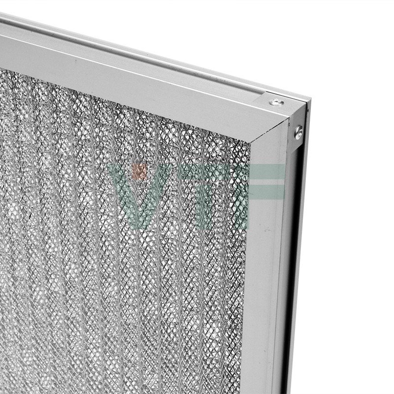 Aluminum Alloy Frame Metal Mesh Filter Pre Filter for HVAC System