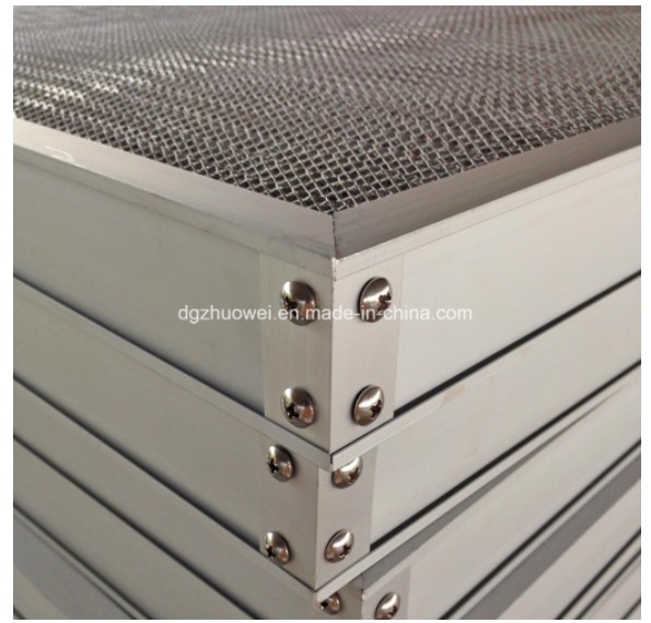 Washable Panel Metal Mesh Pre Air Filter
