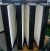 Merv 15 Pleated V Bank Filters Fine Dust Air Filter for HVAC