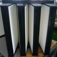 Merv 15 Pleated V Bank Filters Fine Dust Air Filter for HVAC