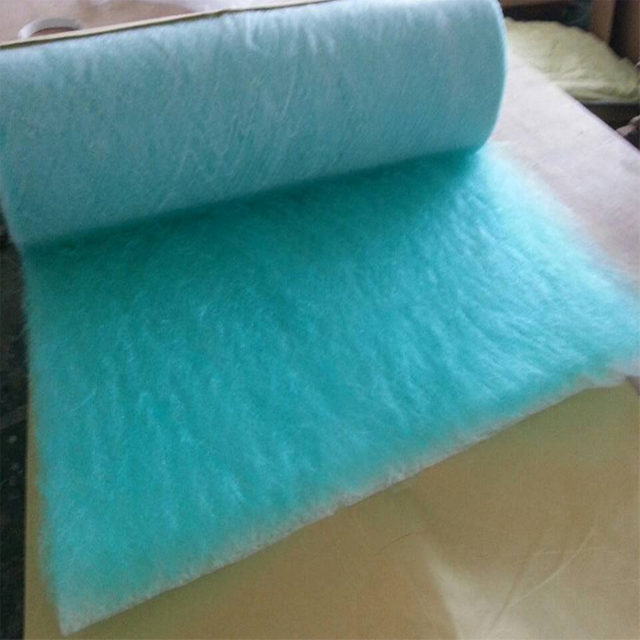 Large Dust Holding Capacity Fiberglass Air Filter Media Roll 