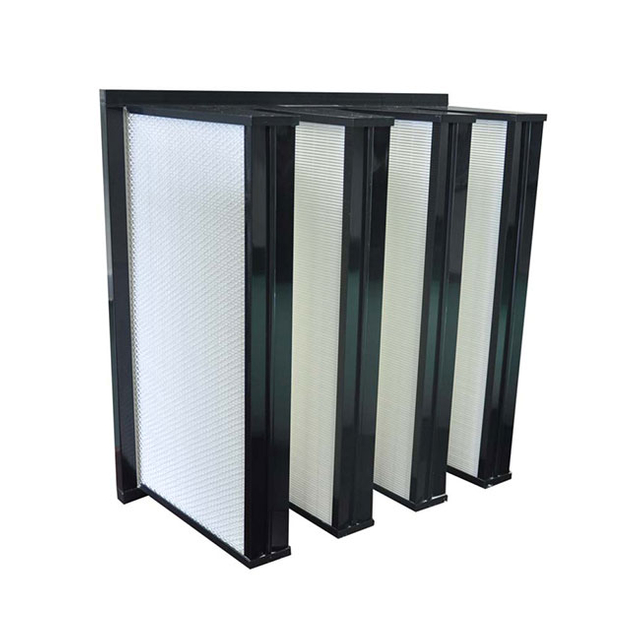 Plastic frame V-Type HEPA Filter